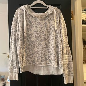 Cheetah print sweat set!!
